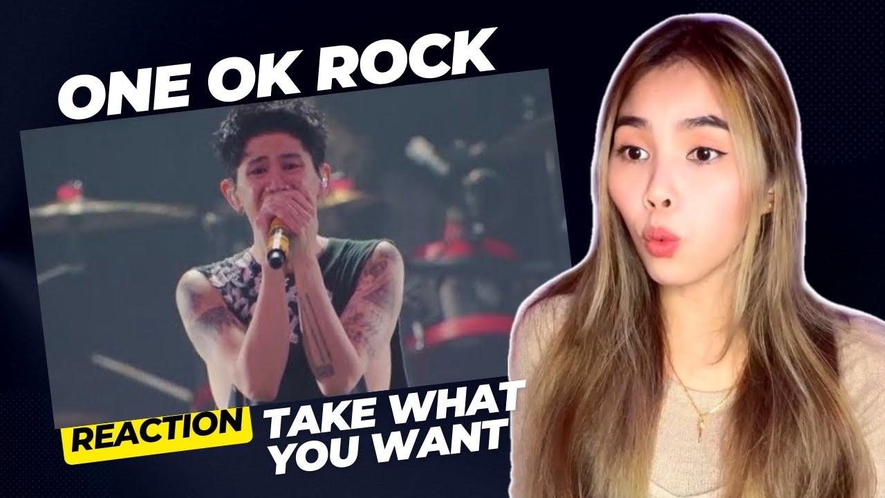 ONE OK ROCK Take What You Want Ambitions Tour Version REACTION One ok rock take what you want ambitions tour version reaction