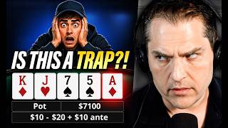 The QUIETEST Player at the Table Hit Me With a 2X POT Overbet screenshot 3