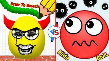 HIDE BALL - Save the bees & bee 🆚 Draw to smash - rescue the pets Gameplay part 43