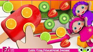 EduKitchen  "Cubic Frog Educational Education Games" Android Gameplay Video screenshot 4