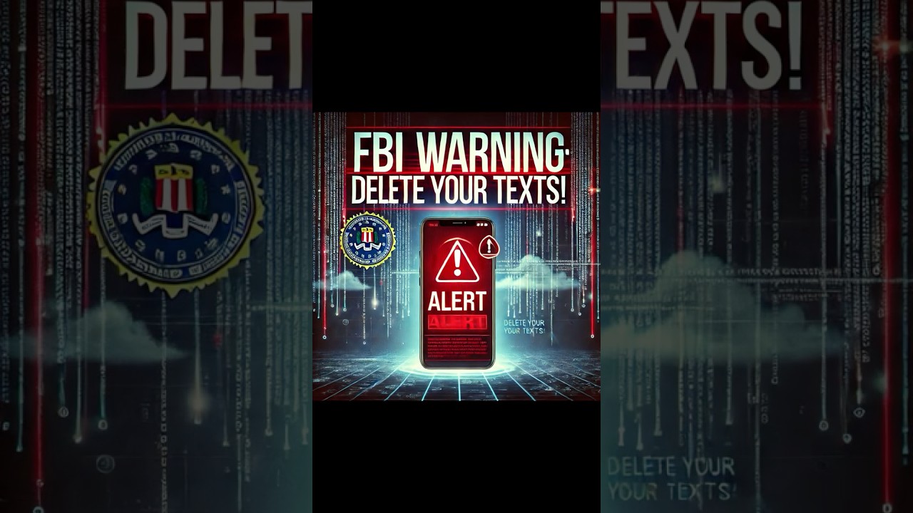FBI's Urgent Warning: Delete Your Texts NOW! 😱 (Here's Why)