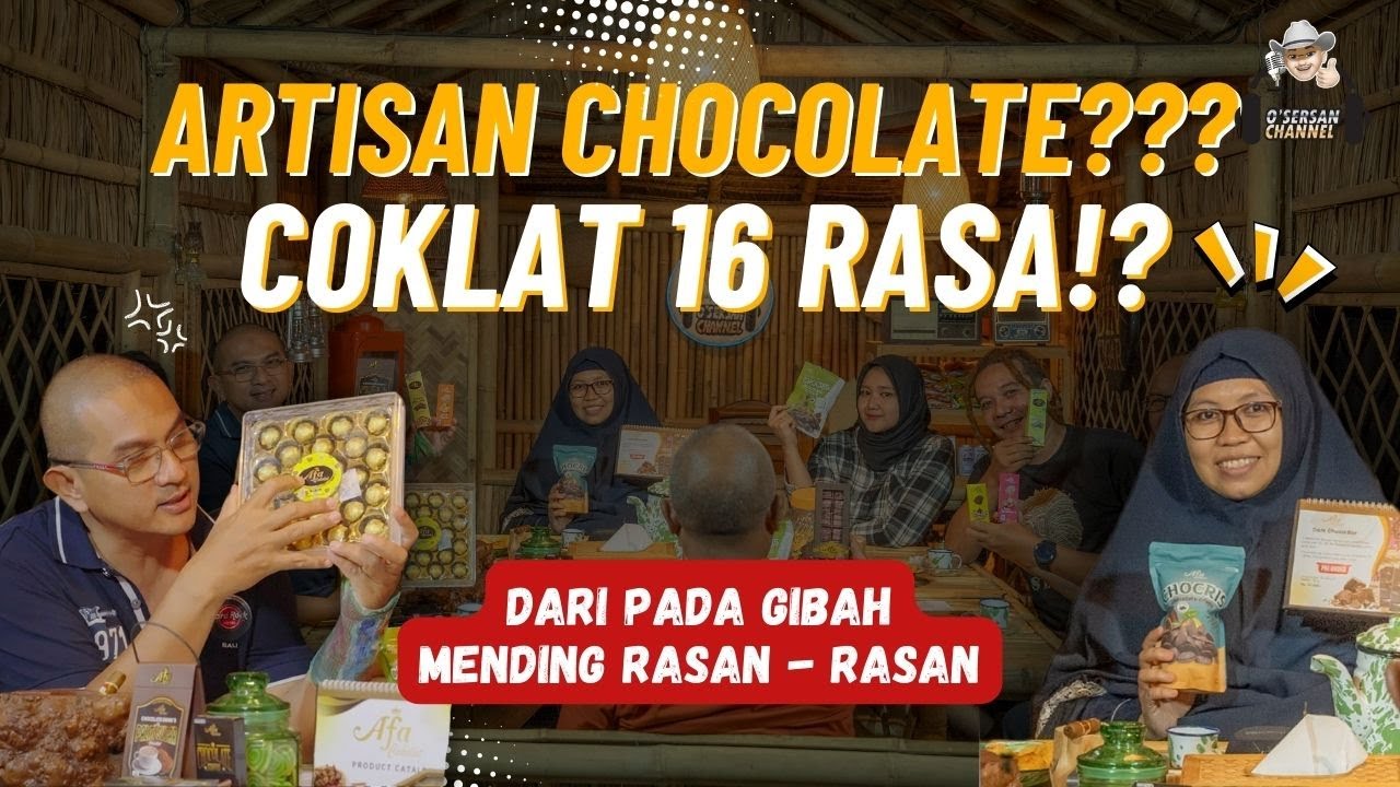 Artisan Chocolate?? Coklat 16 Rasa!!