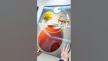 Bộ tranh 3D treo tường phòng khách hợp phong thủy  #viral