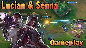 LMHT Tốc Chiến :Chính Thức Gameplay Của Lucian & Senna Cặp Đôi Cực Bá Đạo Dưới Bot |Update Tốc Chiến