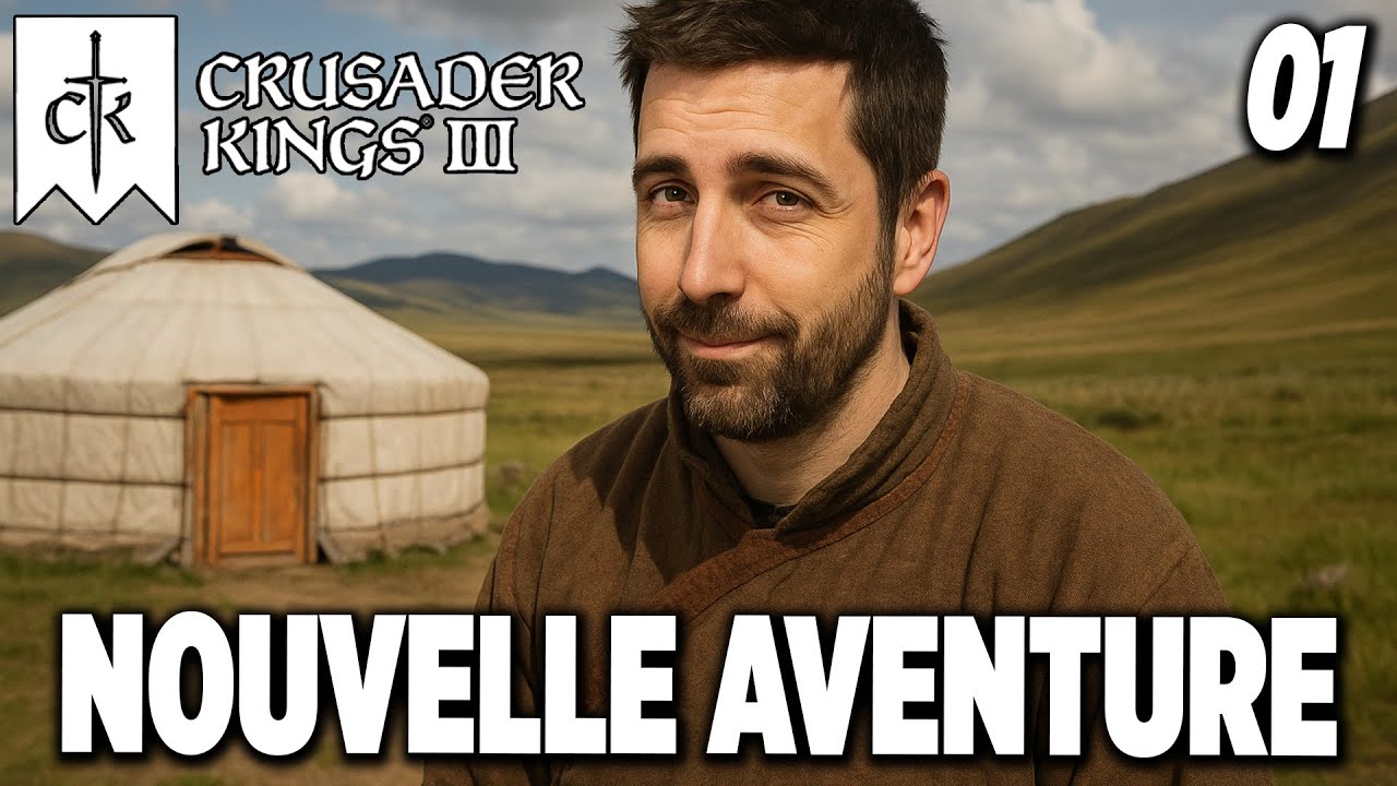 On teste le gameplay TRIBAL sur CK3⚔️FRANCISKHAN de MONGOLIE ! #01