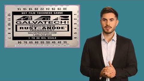 Aplicación del Galvatech Rust Anode Primer con brocha y rodillo