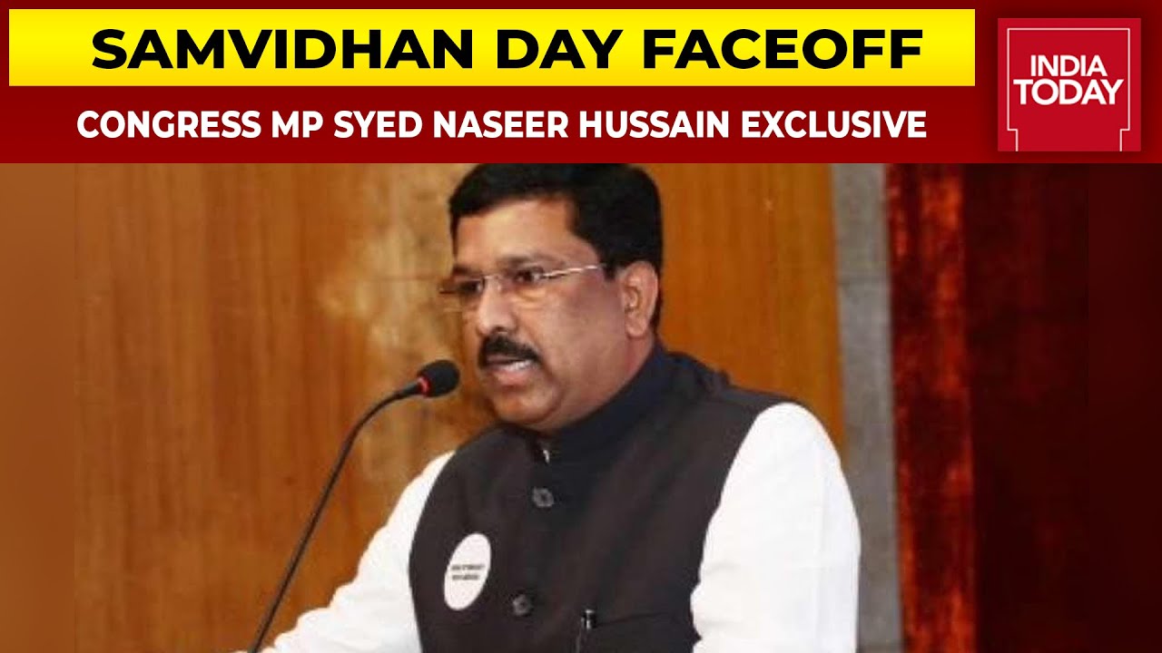 Constitution Day Event Organised By BJP, Not Government : Congress MP Syed Naseer Hussain EXCLUSIVE