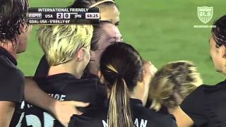 WNT vs. Japan: Heather O'Reilly Goal - May 18, 2011