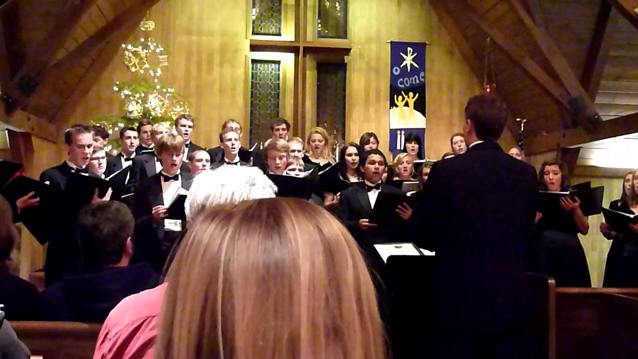 Colfax High School Chamber Choir 12072011 O Come All Ye Faithful - YouTube