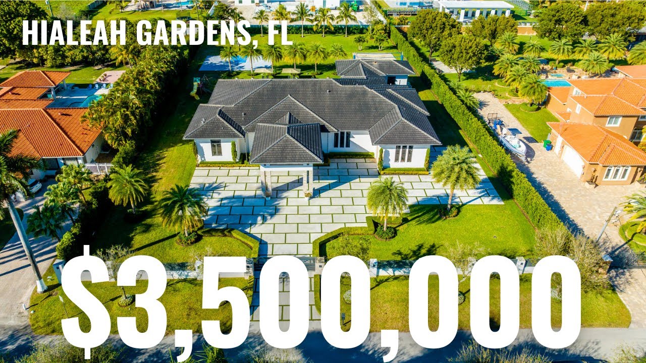 Inside this $3.5 Million Dollar Listing in Hialeah Gardens, FL !!