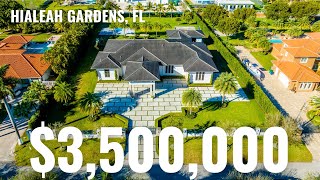Inside this $3.5 Million Dollar Listing in Hialeah Gardens, FL !!