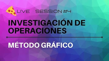 Live Session #4 | Investigación de Operaciones | Método Gráfico