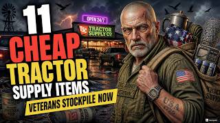 11 Cheap Tractor Supply Items Veterans Stockpile Before Any Crisis Hits