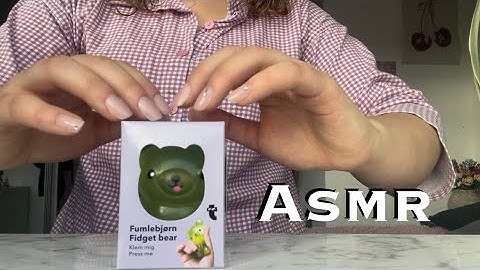 Tingly ASMR Unboxing of Squishy Bear  | Whispered & Soft Spoken, Tapping, Scratching Cardboard