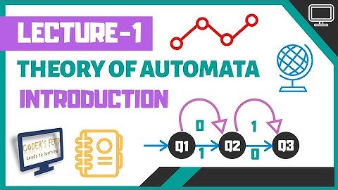 Lecture - 1 Theory of automata complete course | Introduction to Automata | aktu uptu lectures sem-4