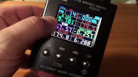 N1201SA UV RF Vector Impedance ANT SWR Antenna Analyzer Meter