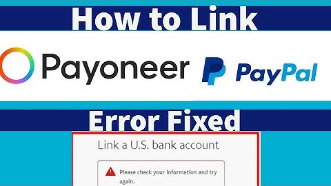 Hoe u PayPal aan Payoneer koppelt (alle fouten oplossen) in Pakistan | Payoneer koppelen aan PayP...