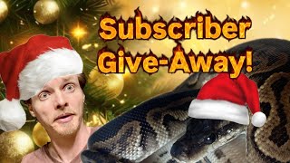 1600 Subscriber Give-Away! Enter to WIN!