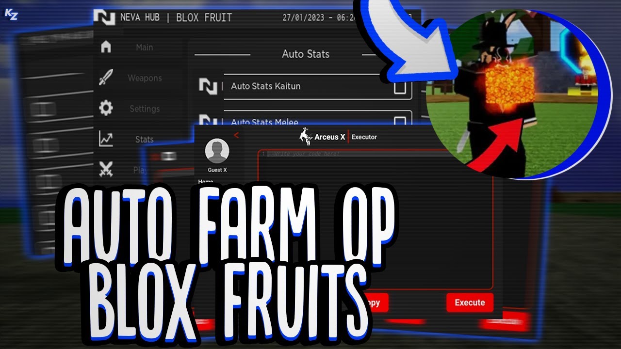 Blox Fruits Hole Hub Mobile Script - Roblox Game Scripts