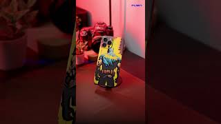 Dark Knight Shadow 3D Mobile Skin | Dark Superhero-Inspired Phone Design | Fomo Store