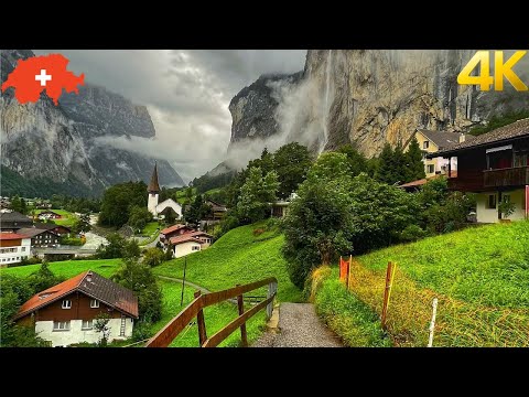 Lauterbrunnen, Switzerland 4K