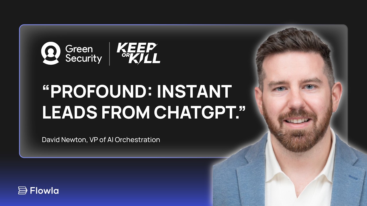 "Profound: instant leads from ChatGPT." | Keep or Kill Ep.05