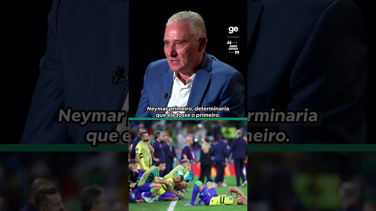 O ARREPENDIMENTO DE TITE SOBRE NEYMAR EM BRASIL X CROÁCIA NA COPA DE 2022 | #shorts | ge.globo