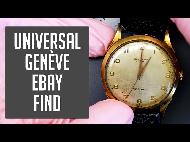 Universal Geneve Gold Vintage Dress Watch Restoration class=