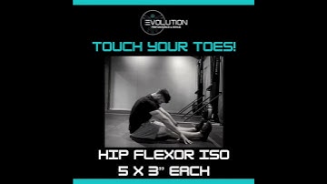 Seated Hip Flexor Isometric | EVO Performance Therapy