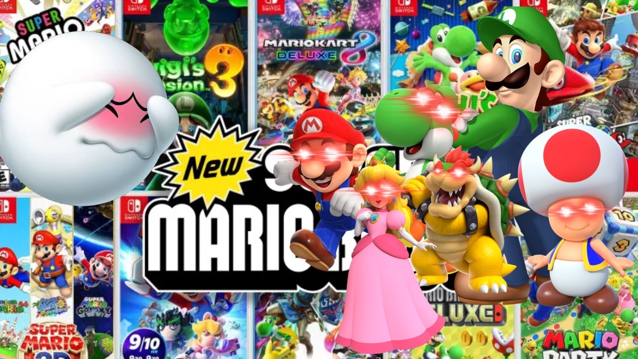 Mario Party But EVERYONE Is AGAINST Me!