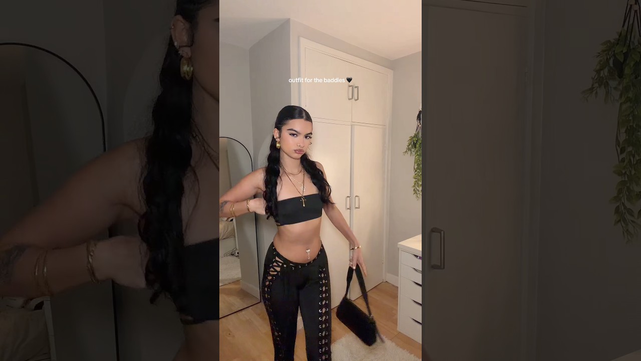 Образ для дерзкой девчонки 🖤 