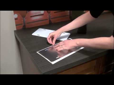Video Plain License Plates Wholesale