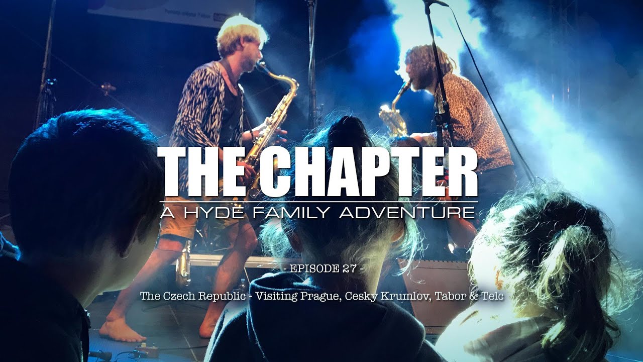 Ep27 - Czech, Prague, Cesky Krumlov, Telc - The Chapter - Family of Six - Motorhome & Yacht Travel