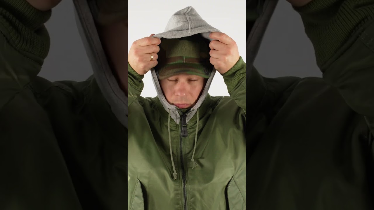 Brandit MA1 Sweat Hooded Jacket