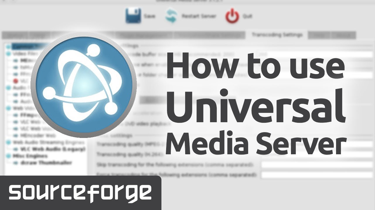 New How to use Universal Media Server