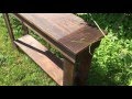 Rustic Console Table Rustic Console Table