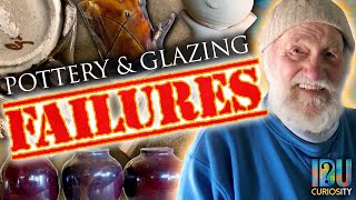 Pottery & Glazing Failures - Lightning Ridge Opal Clay Pottery