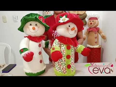 Como hacer una Muñeca de Nieve | FÁCIL Y RÁPIDA DE HACER?☃️