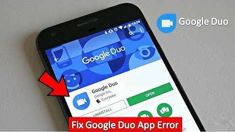 How to Fix Google Duo Not Open Problem in Android Hindi/Urdu