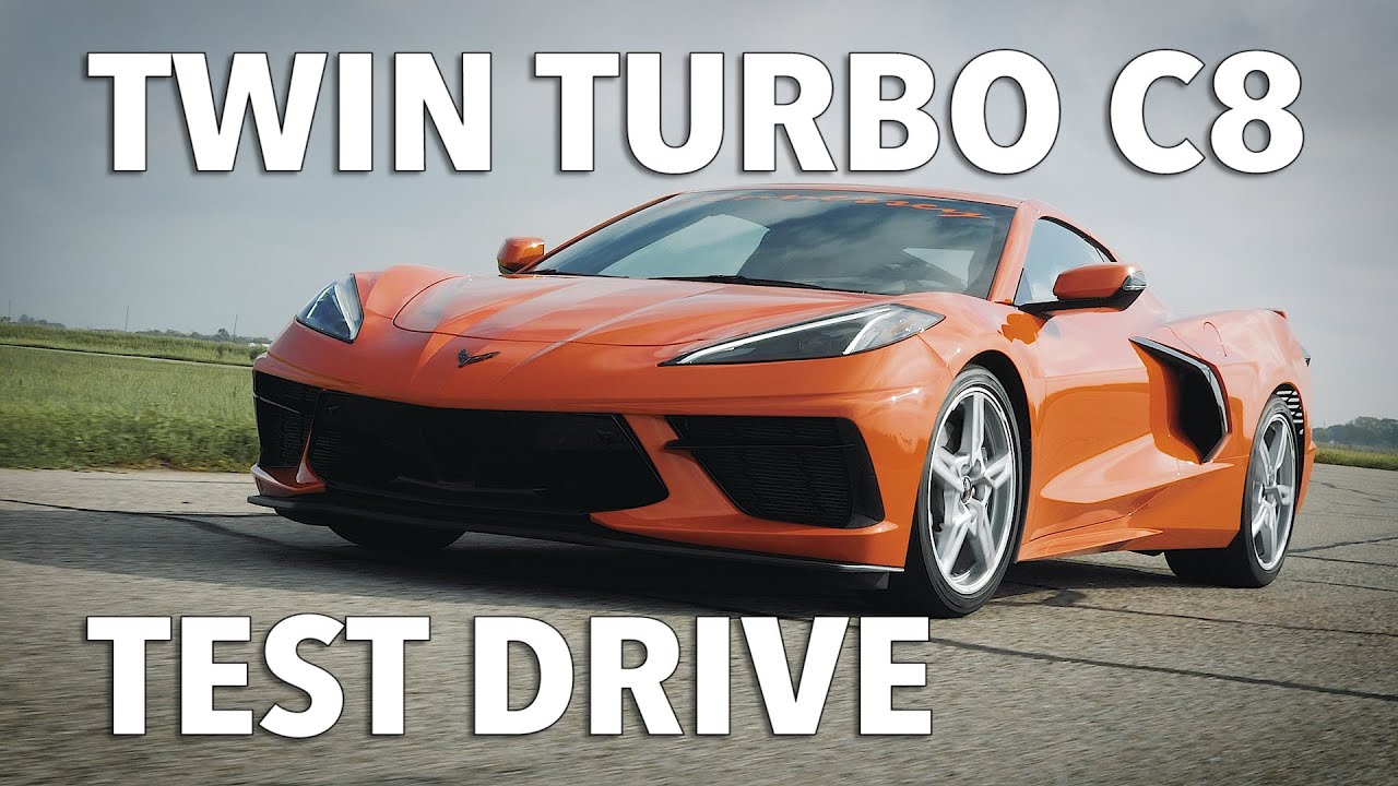Twin Turbo C8 Corvette Test Drive with John Hennessey