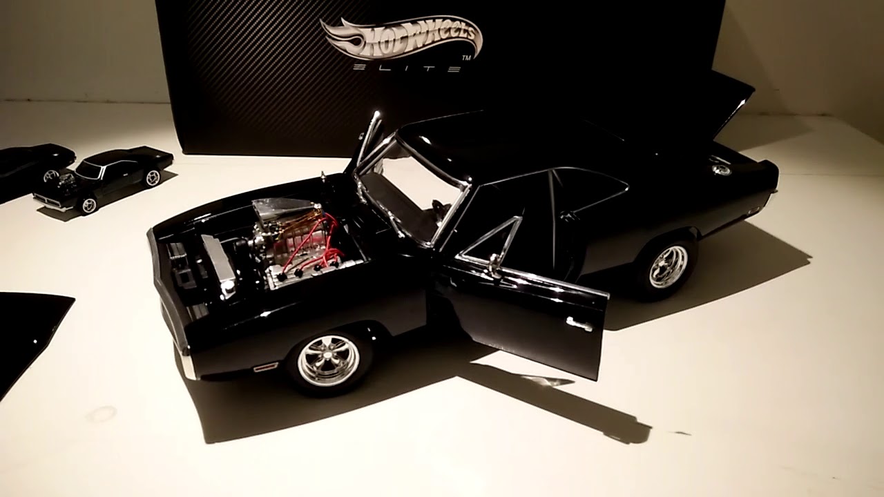 1/18 Hot Weels (エリート)1970 Dodge Charger Hot Wheels Elite The Fast and The Furious 1970 Dodge Charger
