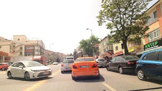 Ankara [4k60fps], Dikmen ve Yakınlarında Sürüş Turu - Dikmen and Neighborhood Driving Tour