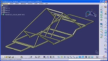 catia v5 tutorial : part design model with drafting for practice