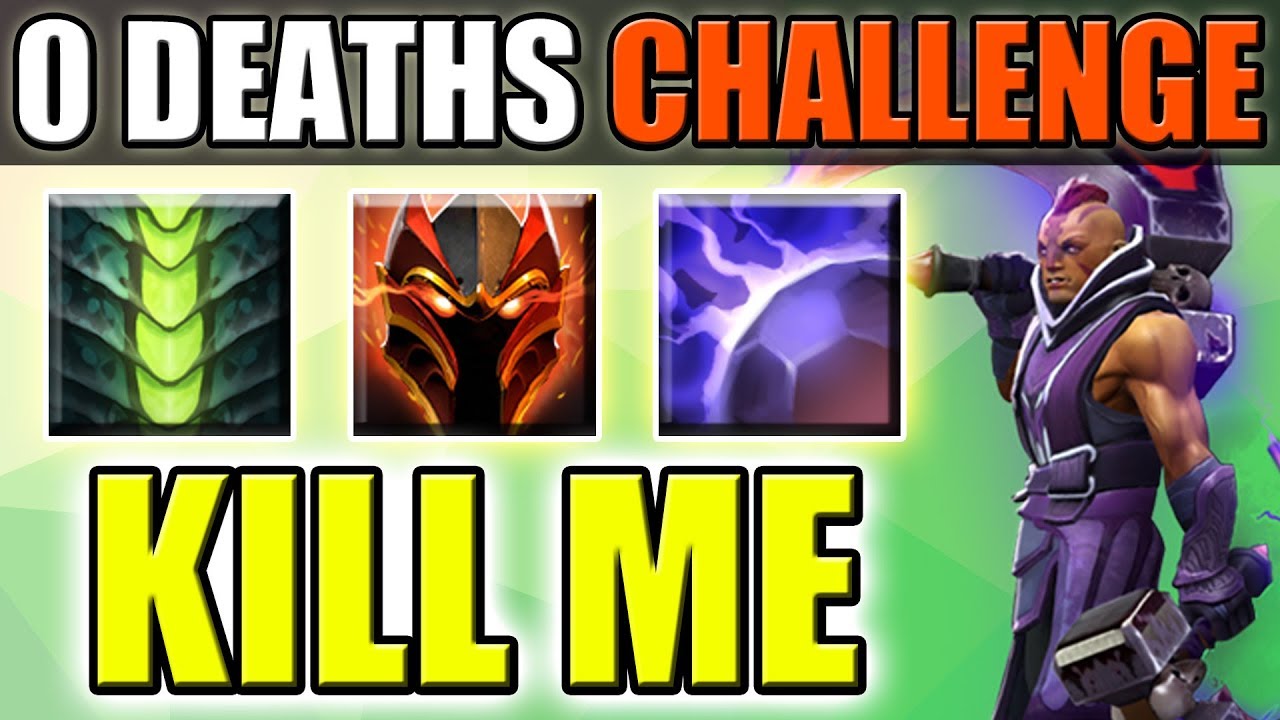 Ноль Смертей Челлендж [Три Танковые Пассивки] Дота 2 Абилити Драфт