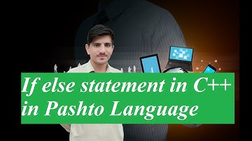 If else statement in C++ in Pashto Language