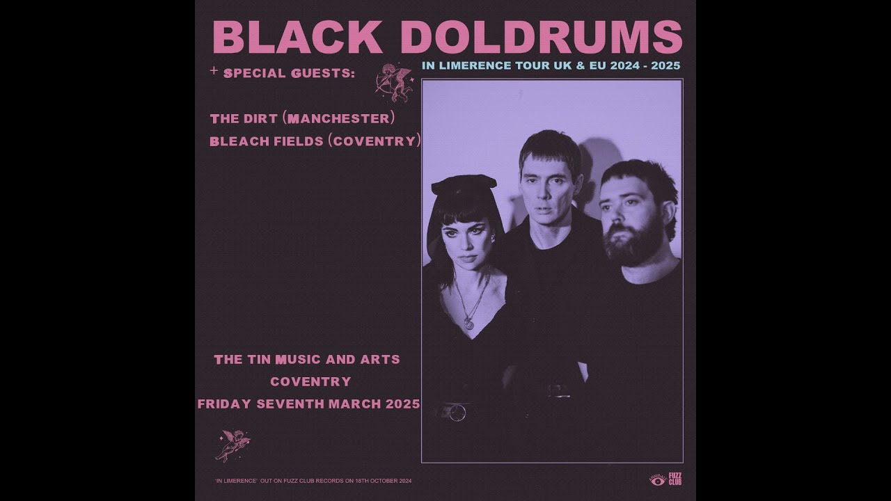 Black Doldrums live at The Tin Music and Arts Centre, Coventry Friday 7 March 2025
