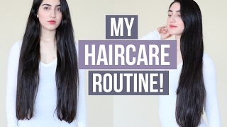 MY HAIRCARE ROUTINE For Long &amp; Healthy Hair! (How To Grow Hair Fast)