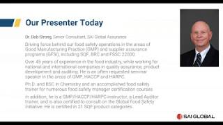 Allergen Management & Recall Readiness