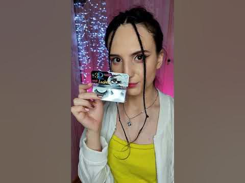 Как наклеить накладные ресницы? 💗🥰 - YouTube