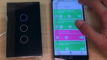 Hướng dẫn lắp đặt và cài đặt công tắc đèn cầu thang thông minh